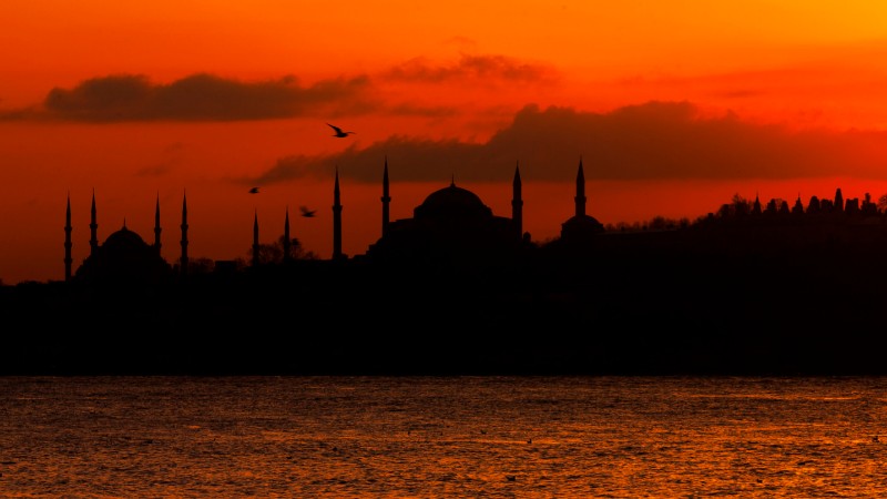 Закаты в Турции