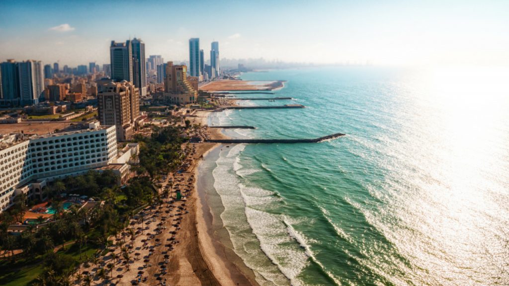 пляжи Аджмана